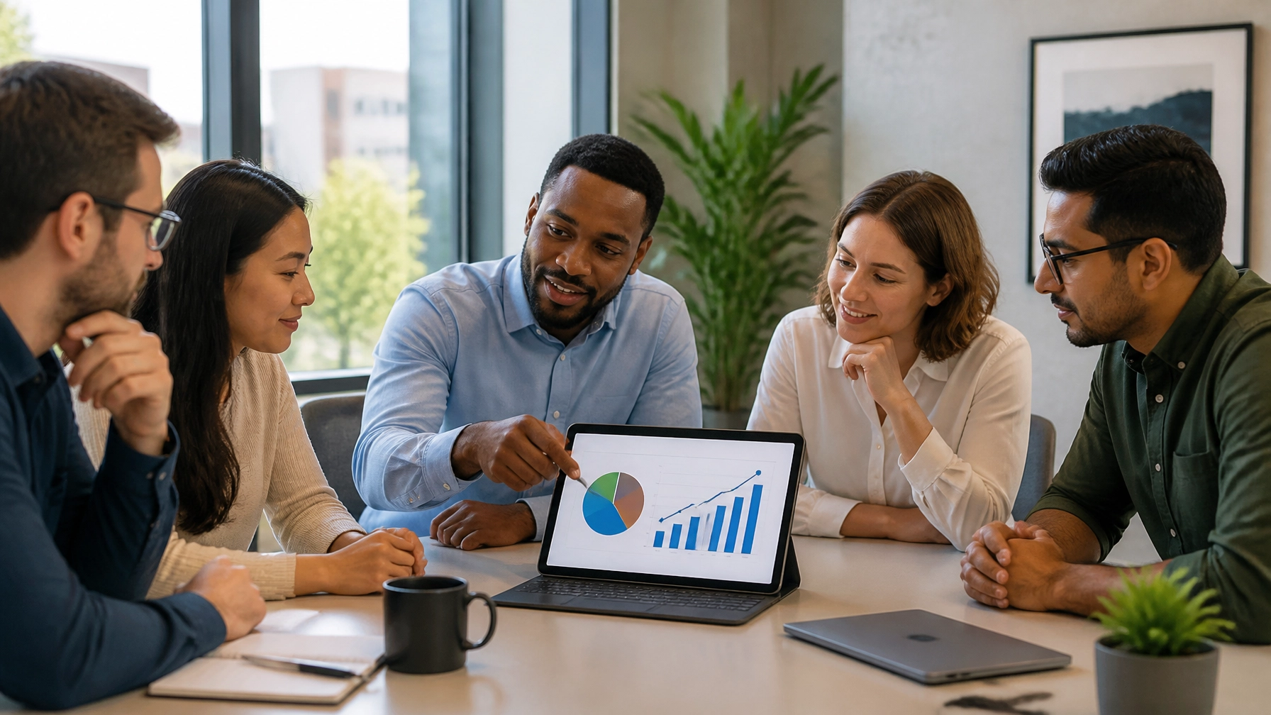 A professional team making decisive moves based on clear data