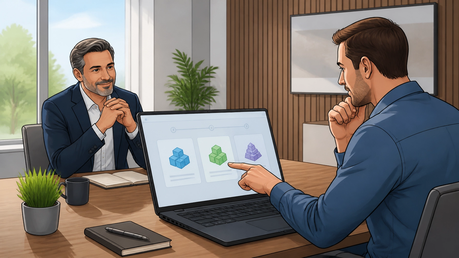 Customer verifying claims and adjusting preferences on an unbranded digital interface